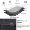 Zhadongli Art Patio Furniture Cover 210 x 105 x 75 cm, 420D Oxford Fabric, Waterproof, Dustproof, UV-Resistant, Black view 4