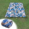 Blue Military Camouflage Net 2 x 2 m (6.5 x 6.5 ft) for Patios, Garden Parties, Bars, Hunting, or Decoration view 1