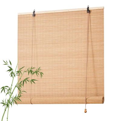 Natural Bamboo Roman Shade