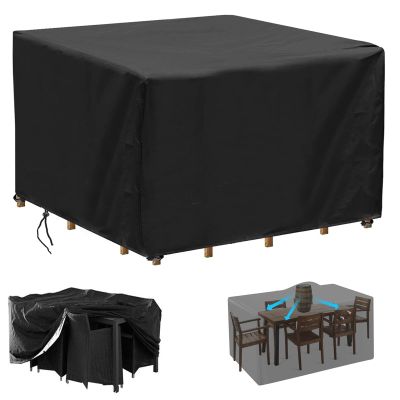 210 x 170 x 60 cm Rectangular Patio Furniture Cover, 420D Oxford Fabric