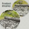 Military Camouflage Net, Gray, 3 x 8 m (9.8 x 26.2 ft) for Patios, Garden Parties, Bars, Hunting, or Decoration view 3