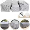 275 × 245 × 75 cm Rectangular Patio Furniture Cover, 420D Oxford Fabric view 2