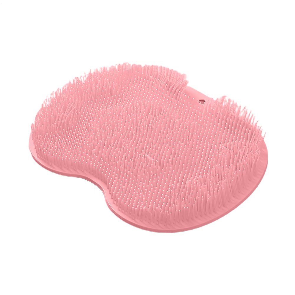 Foot Peeling Mat with Wall-Mounted Back Brush Pad