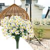 Artificial Daisy Flowers | UV-Resistant Decor view 3