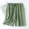 Foweknow Men's Lightweight Breathable Pajama Shorts view 2