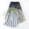 Foweknow Men's Lightweight Breathable Pajama Shorts view 4