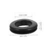 SEWOART 6-Piece Rubber Grommets for Cable Routing and Protection, Rubber Washers for Cable Management and Hole Covering view 2