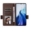 XFDSFDL Case for Cubot A30 (6.75 in), PU Leather Flip Wallet Cover, Litchi Pattern, Stand, Magnetic Closure, Coffee view 4
