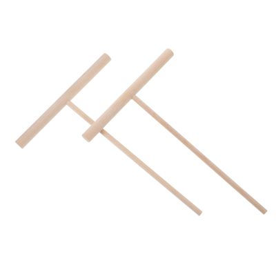 ABOOFAN 2-Piece Wooden Crepe Spreader Set