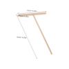ABOOFAN 2-Piece Wooden Crepe Spreader Set view 2