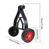 Ceprznvey Trimmer Wheel Holder, Adjustable Auxiliary Attachment, 33.9 x 33.7 x 10.9 cm, Black, 1 pc view 2