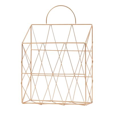 Wall-Mounted Magazine Rack
