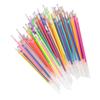 Uonlytech 3 Sets of Gel Pen Refills, Glitter and Neon Colors, 144 Count view 2