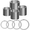 40 Stainless Steel Key Rings view 1