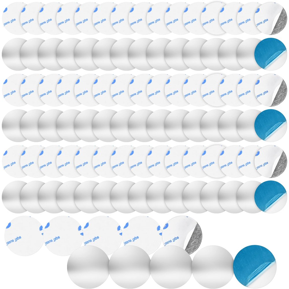 FLEXNOVA 100 Self-Adhesive Magnetic Discs, 25mm