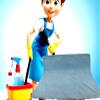 MAAJ Blue Floor Cloth 60x50cm 100% Polyester (Microfiber) view 1