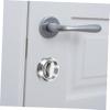 Stainless Steel Sliding Door Bolt Lock with Concealed Handle, 1 Set, Silver view 3