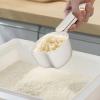 Pet Food Scoop - Cat-Shaped Dry Food Measuring Spoon with Bag Clip view 4