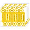 500 Gift Stickers, Long Self-Adhesive Sealing Labels (F) view 1