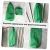 2-Piece Green Nylon Fishing Nets with Drawstrings view 3