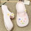 DAVIDJAMESCLARKE 7-Piece Flower Shoe Charms Set view 4
