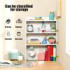 XDCXYD Multi-Tier Desktop Shelf for Books and Displays, 40 × 16 × 40 cm view 3