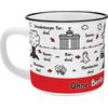 Sheepworld Mug with Saying “Without Berlin, Everything Is Lame” | Coffee Mug, New Bone China Porcelain, 35 cl | Gift for Friends | 61526 view 2