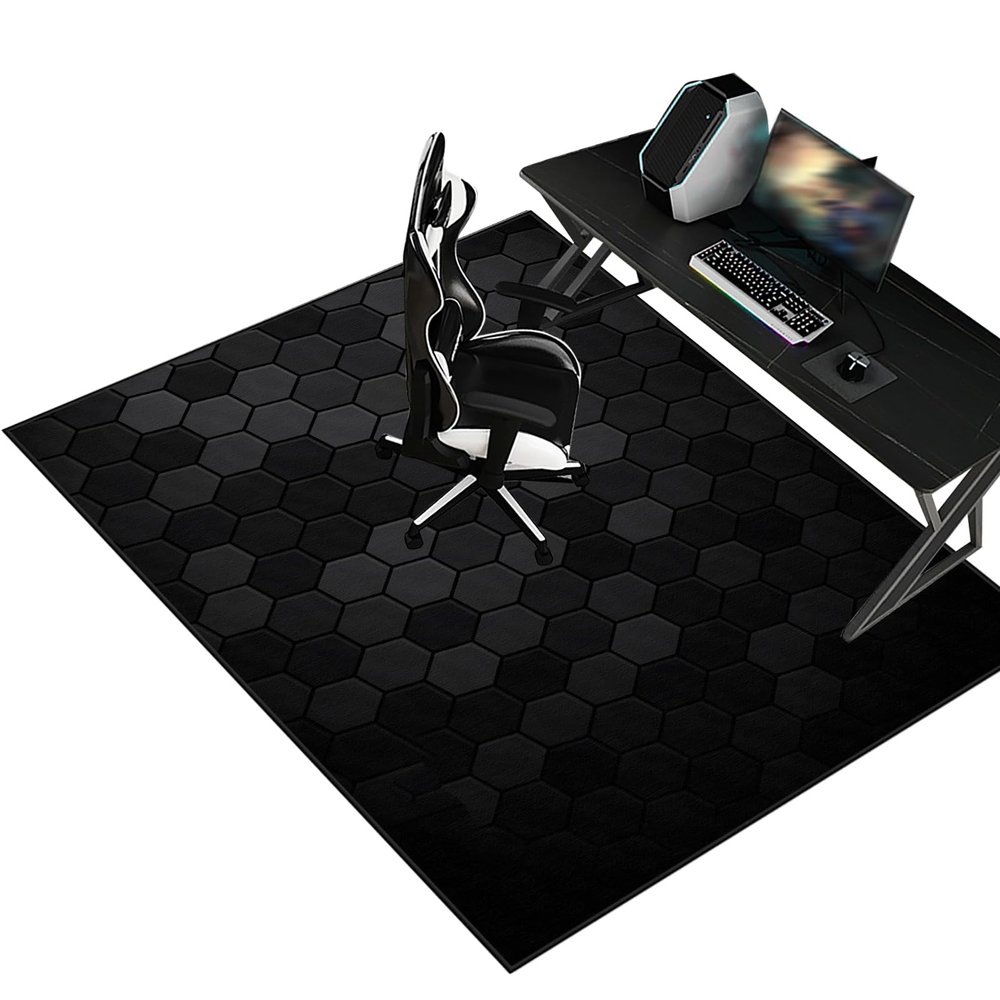 Gaming Desk Chair Floor Protection Mat, 140 x 180 cm
