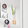 Wooden Refrigerator Magnet Planter view 3