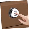 DIYEAH 3-Pack Secure Drawer Locks with Combination Code, Durable Cabinet Lock System for Cabinets and Filing Cabinets, Easy to Use and Versatile view 2