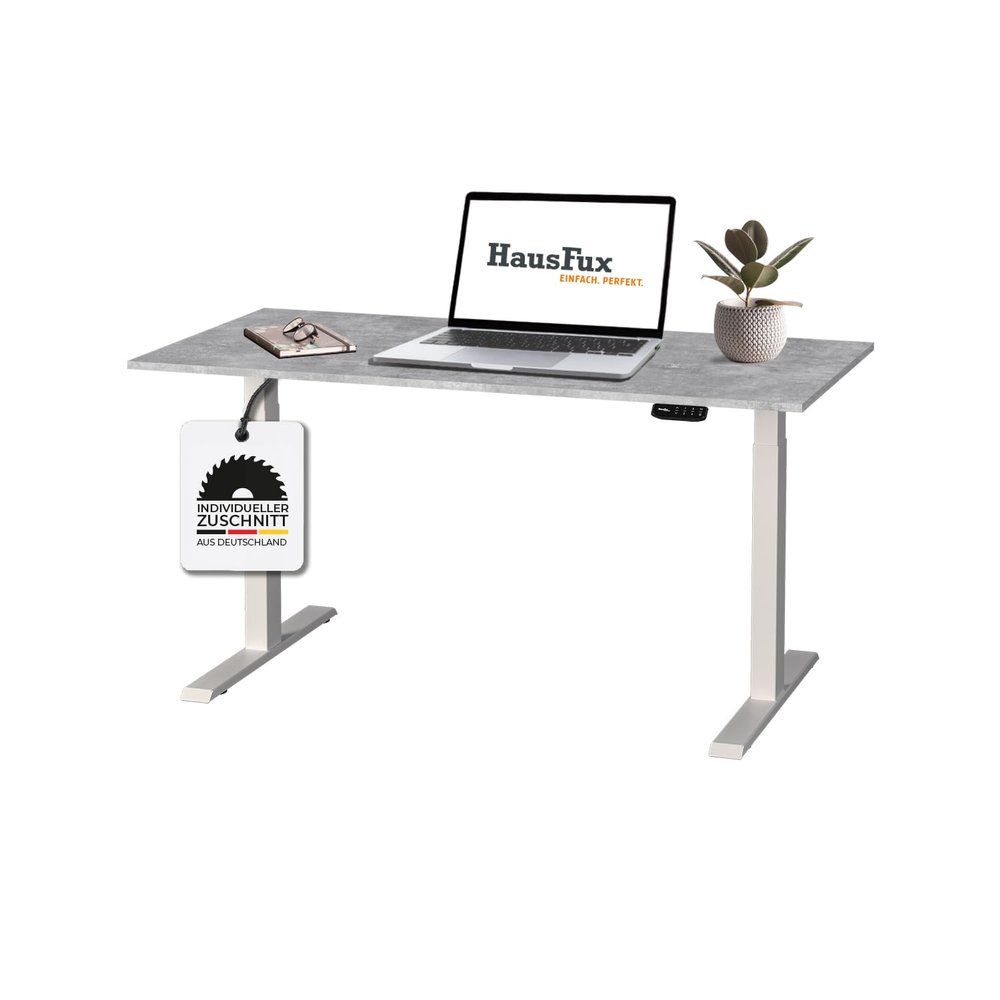 Hausfux Height-Adjustable Custom-Made Desk (140 x 70 cm)
