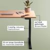 Hausfux Height-Adjustable Custom-Made Desk (140 x 70 cm) view 4