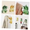 HOOTNEE 2-Piece Adhesive Cartoon Duck Wall Hooks view 2