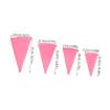 TOPPERFUN 4-Piece Reusable Piping Bags for Baking view 2