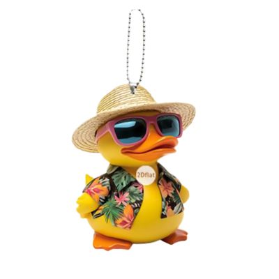 Rearview Mirror Ornament - 2D Acrylic Duck