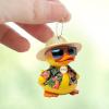 Rearview Mirror Ornament - 2D Acrylic Duck view 3