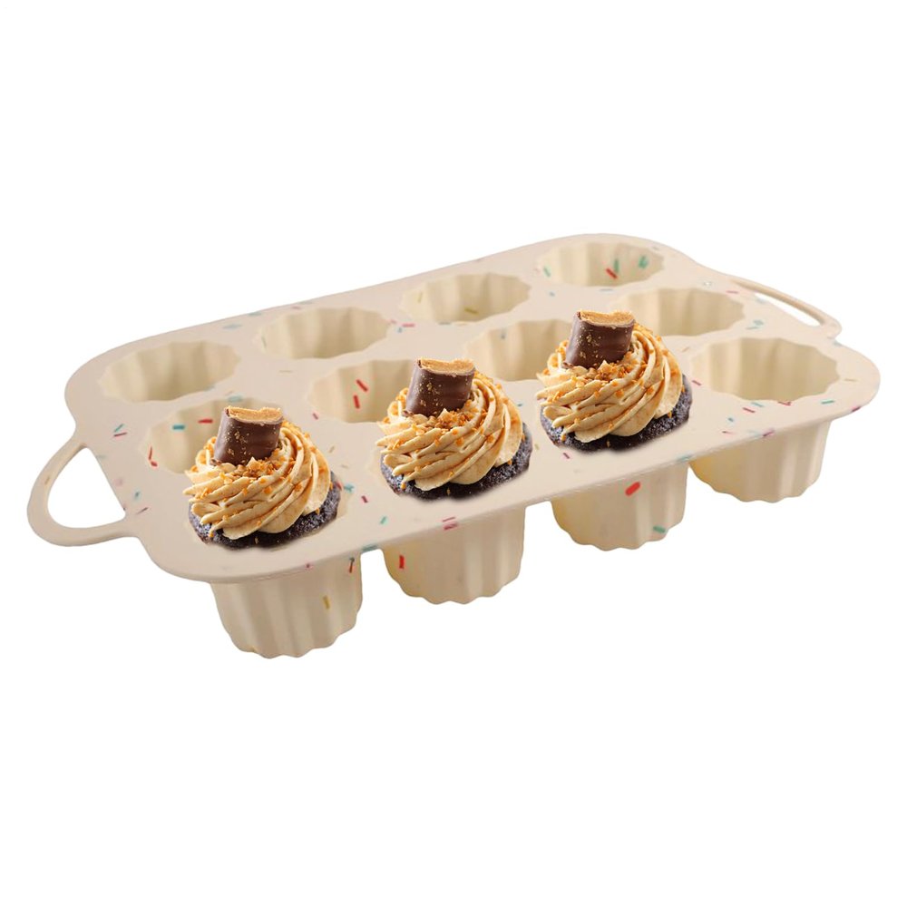 Reusable Nonstick Silicone Baking Molds