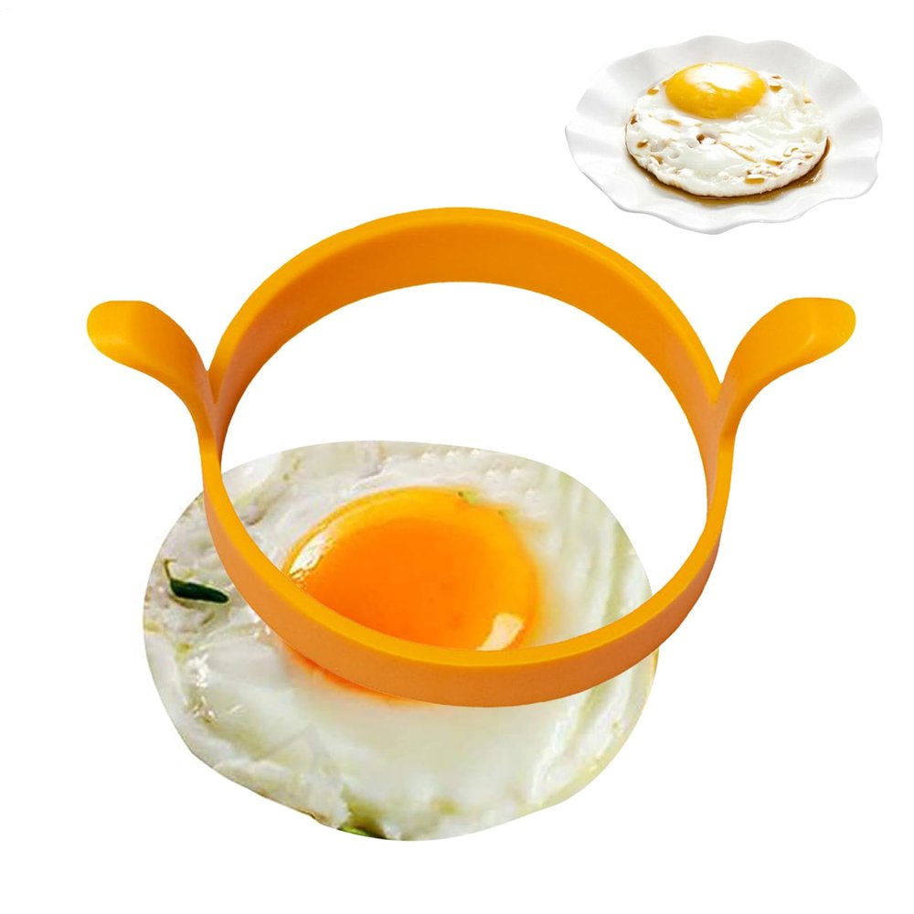 Egg Ring for Frying, Silicone Pancake Shaper
