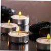 Smokeless Tealights, 50 Count, Round, White view 4