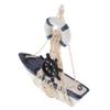 MUCKLILY Wooden Sailboat Decoration view 1