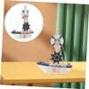 MUCKLILY Wooden Sailboat Decoration view 4