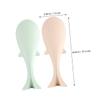 JECOMPRIS 2-Piece Non-Stick Fish-Shaped Rice Spoon Set view 2