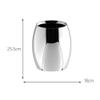 FUHAI-666 Stainless Steel Ice Bucket for Home and Commercial Use view 2
