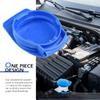 Windshield Washer Fluid Cap, Model 3Q0955455 (Blue) view 4
