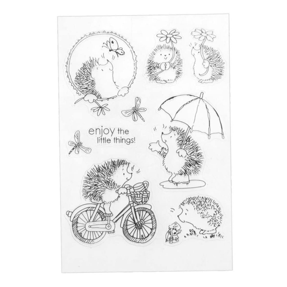 Clear Silicone Transparent DIY Scrapbook Stamp