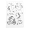 Clear Silicone Transparent DIY Scrapbook Stamp view 1