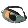 Adjustable Cat Print Belt Bag for Men and Women view 1