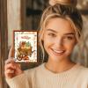 GLOBLELAND Fall Pumpkin Transparent Stamps for Scrapbooking view 4