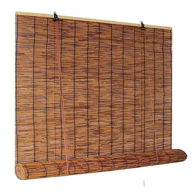 Retro Bamboo Roller Blind