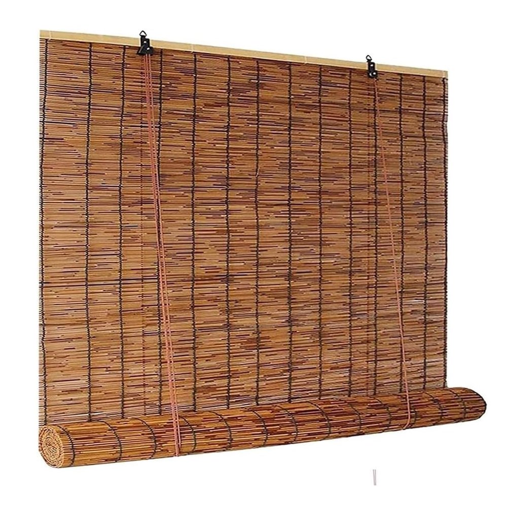 Retro Bamboo Roller Blind